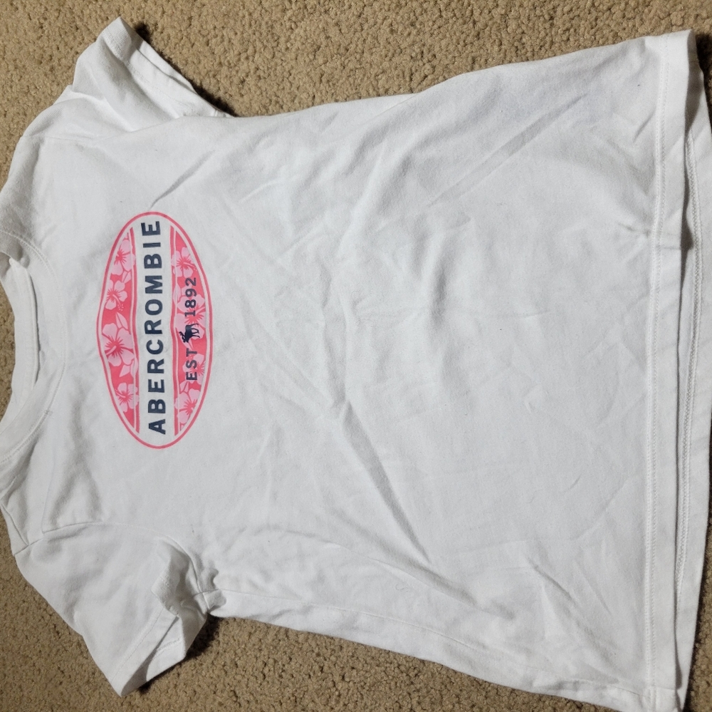 Abercrombie kids 7/8 gray t shirt